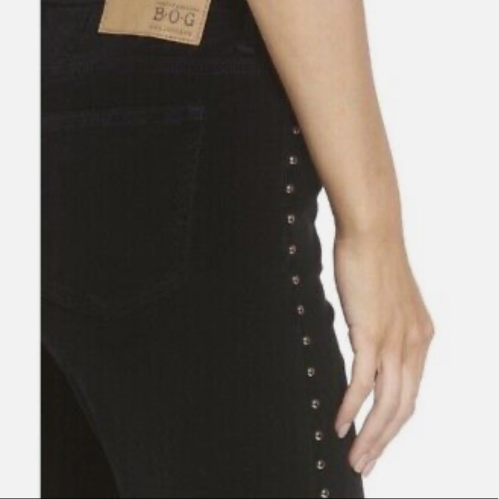 Band Of Gypsies Black And Metal Embelished Woman And Ladies Designer Jeans - Picture 3 of 6